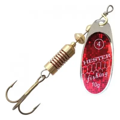 Hester Fishing Třpytka Osprey Red Hmotnost: 20g, Velikost: 6