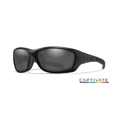 WILEY X Brýle Captivate Polarized - Smoke Grey Black Crystal