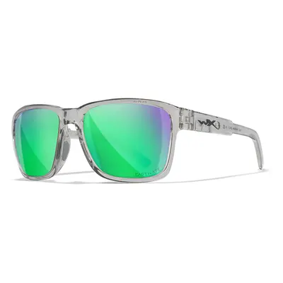 Wiley X Polarizační Brýle Trek Captivate Polarized Green Mirror Amber Gloss Crystal Light Grey