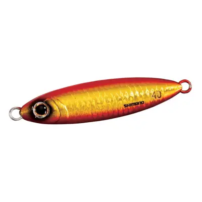 Shimano Jigg Stinger Butterfly Flat Light Red Gold Délka: 5,8cm, Hmotnost Pilkeru: 30g