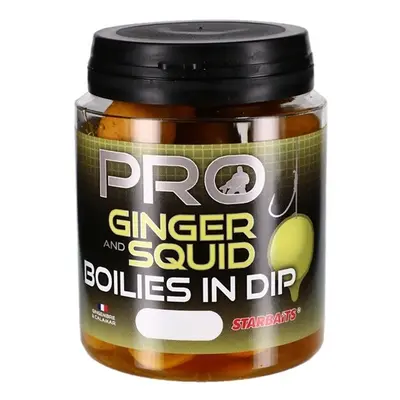 Starbaits Boilies In Dip Probiotic Ginger Squid 150g Hmotnost: 150g, Průměr: 20mm