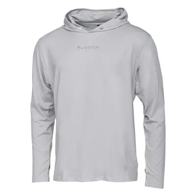 Westin Tričko Ledge Upf Hoodie Mist Grey