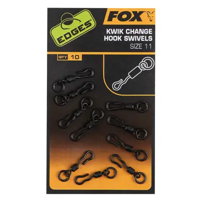 Fox Rychlovýměnné obratlíky Kwik Change Mini Hook Swivels vel. 11