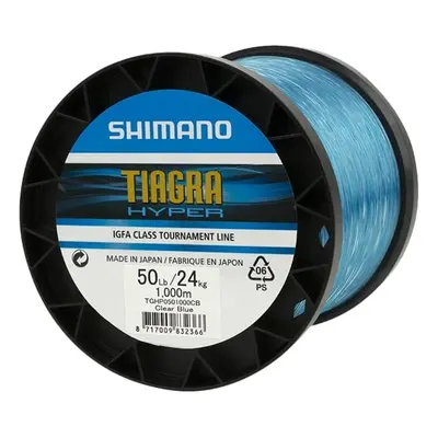 Shimano Monofilní Vlasec Tiagra Hyper Troll IGFA Clear Blue 1000m Nosnost: 24kg, Průměr: 0,68mm