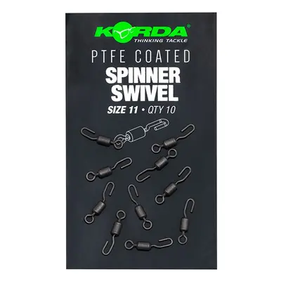 Korda Obratlík PTFE Spinner Swivel 8 ks Velikost 11