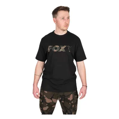 Fox Tričko Black Camo Logo T-Shirt