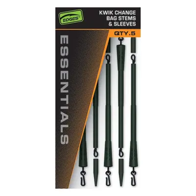 Fox Montáž Edges Essentials Kwik Change Bag Stems And sleeve 5ks