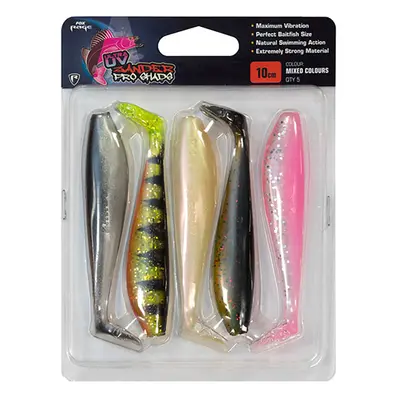 Fox Rage Gumová Nástraha Ultra UV Zander Pro Shads Mixed Colours Délka: 7,5cm