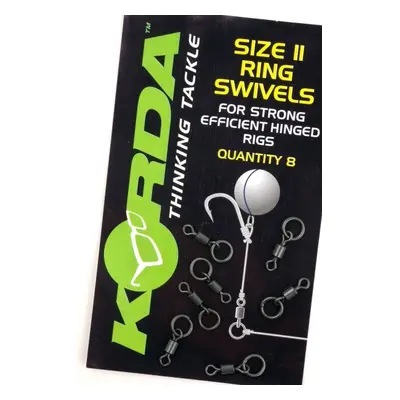 Korda Obratlík Flexi Ring Swivel Varianta: Velikost 11