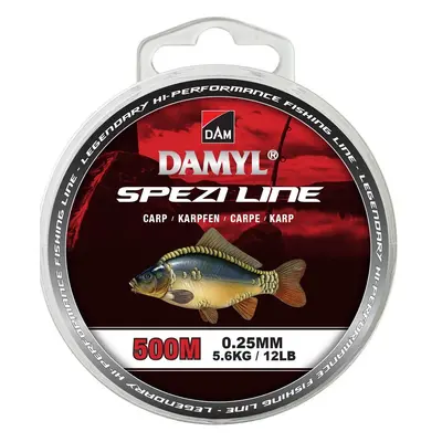 Dam Vlasec Damyl Spezi Line Carp Olivově Zelená Délka: 500m, Nosnost: 5,6kg, Průměr: 0,25mm