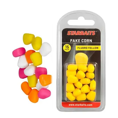 Starbaits Plovoucí Kukuřice Floating Fake Corn Žlutá 15ks