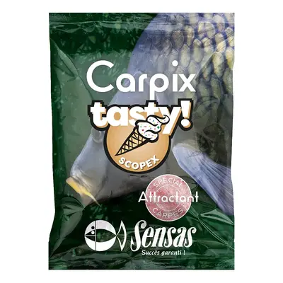 Sensas Posilovač Powder Carp Tasty 300g Příchuť: Scopex