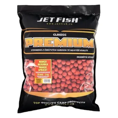 Jet Fish Boilie Premium Clasicc Mango / Meruňka Hmotnost: 700g, Průměr: 20mm