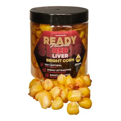 Starbaits Kukuřice Ready Seeds Bright Corn 250ml Příchuť: Red Liver