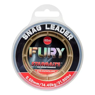 Starbaits Šokový Vlasec Fury Snag Leader Délka: 80 m, Nosnost: 14,4 kg, Průměr: 0,50mm