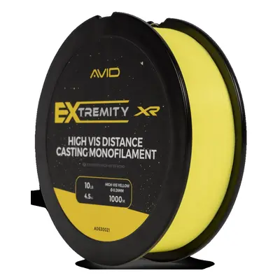 Avid Carp Vlasec Extremity Hi-Vis XR Mono 1000m Nosnost: 4,5kg, Průměr: 0,26mm