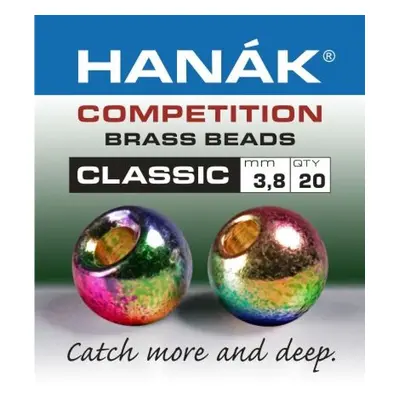 Hanák Competition Hanák Klasické Mosazné Hlavičky Metallic Duhové Průměr: 3,2mm