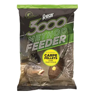 Sensas Krmení 3000 Method Feeder 1kg Hmotnost: 1kg, Příchuť: Carpe Pellets