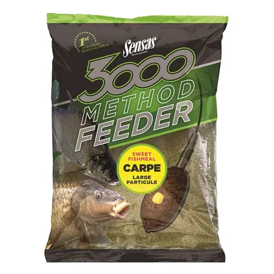 Sensas Krmení 3000 Method Feeder 1kg Hmotnost: 1kg, Příchuť: Carpe