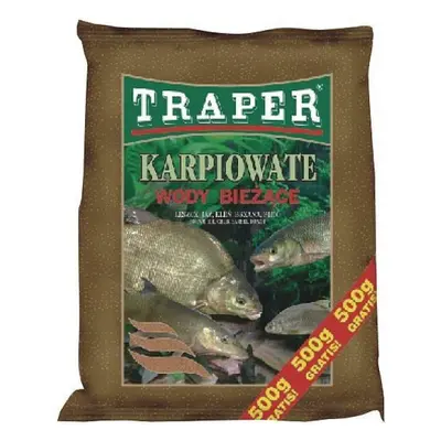 Traper Krmení Popular Kapr Na Tekoucí Vody Hmotnost: 2,5 kg, Příchuť: Natural