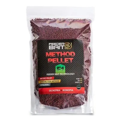 FeederBait Method Pellet 2mm 800g Průměr: 2mm, Příchuť: F1- Patentka/Konopí