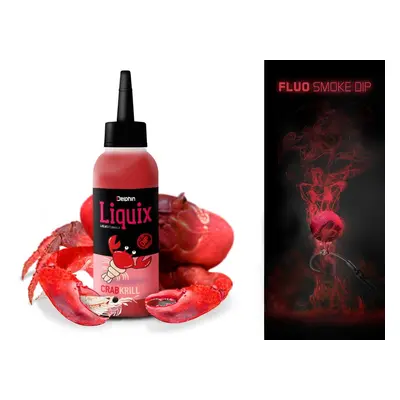 Delphin Fluo Dip D Snax Liquix 100 ml Příchuť: Krab Krill