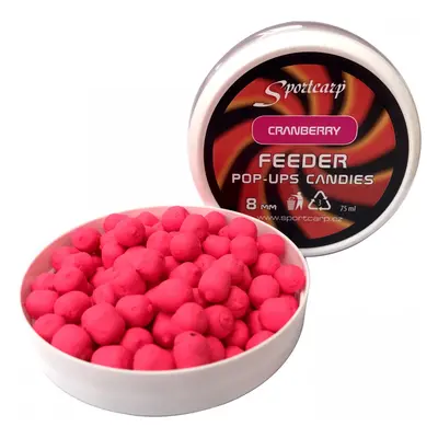 SportCarp Plovoucí Nástrahy Feeder Candies 75ml Příchuť: Cranberry