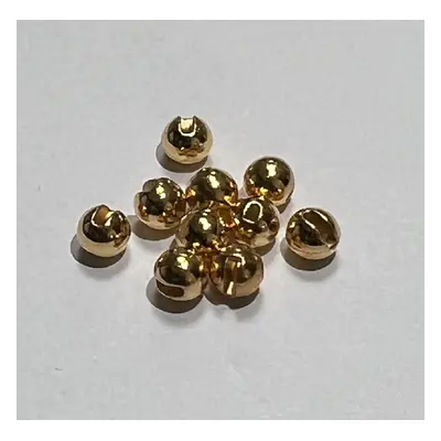 Hends Tungstenové Hlavičky Tungsten Beads Gold Galvanized Slotted Průměr: 4,6mm