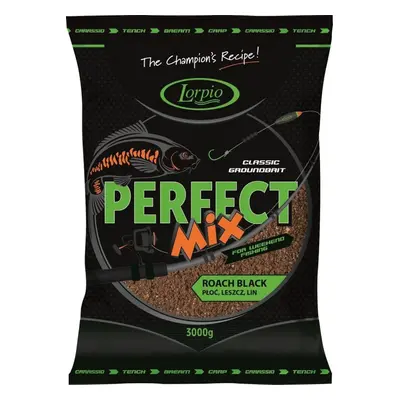 Lorpio Krmítková Směs Perfect mix 3kg Příchuť: Roach Black