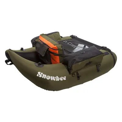 Snowbee Belly Boat Classic Float Tube Kit Olive Green Black