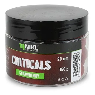 Nikl Criticals Boilie Strawberry 150 g Hmotnost: 150g, Průměr: 18mm