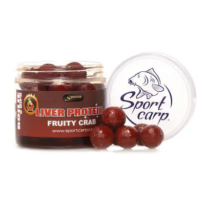 Sportcarp Boilies v Dipu Dipped Boilies 200 ml 18 mm Průměr: 18mm, Příchuť: Fruity Crab