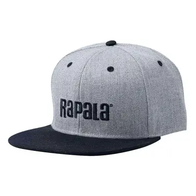 Rapala Kšiltovka Flat Brim Cap Grey Black