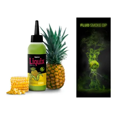 Delphin Fluo Dip D Snax Liquix 100 ml Příchuť: Kukuřice Ananas