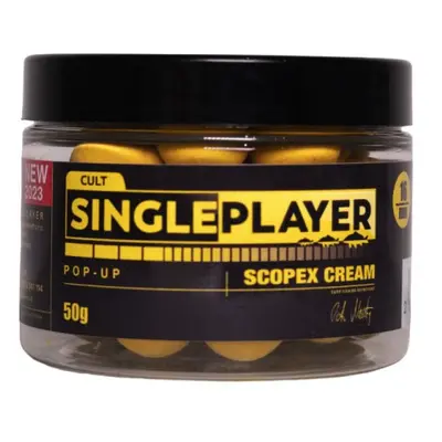 SinglePlayer Pop-up Boilies Scopex Cream Hmotnost: 50g, Průměr: 16mm