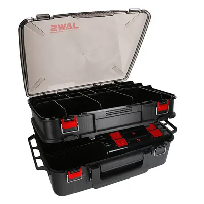 Mikado Kufr Box Two Compartment Jaws Black