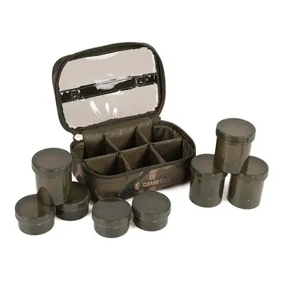 Fox Pouzdro Camolite 8 Pot Hookbait Case