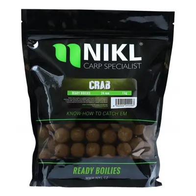 Nikl Hotové Boilies Crab Hmotnost: 1kg, Průměr: 24mm