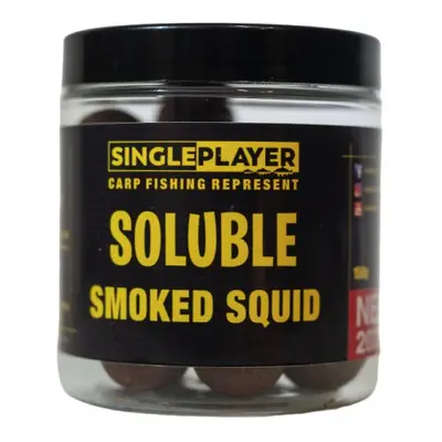 SinglePlayer Boilies Soluble Smoked Squid 150g 20mm Hmotnost: 150g, Průměr: 20mm