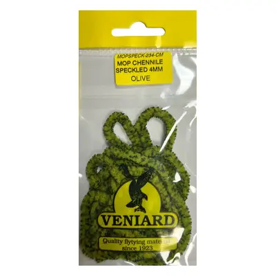 Veniard Šenylka Mop Chenille Speckled Olive 4mm