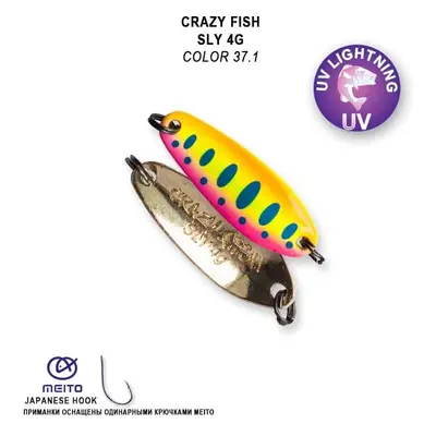 Crazy Fish Plandavka SLY Barva č. 37.1 Hmotnost: 4g