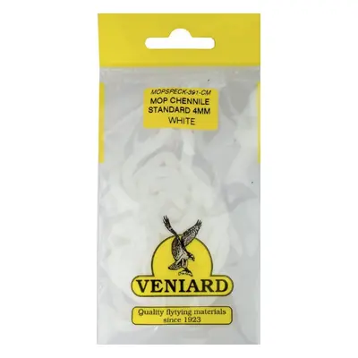 Veniard Šenylka Mop Chenille Speckled Standard White 4mm