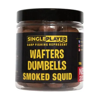 SinglePlayer Wafters Dumbells Smoked Squid 150g 16mm Hmotnost: 150g, Průměr: 16mm