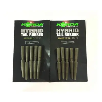 Korda Gumový Převlek Hybrid Tail Rubber 10ks Varianta: Weed/Silt