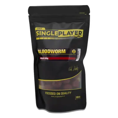 SinglePlayer Boilies Bloodworm Průměr: 20mm, Objem: 250g