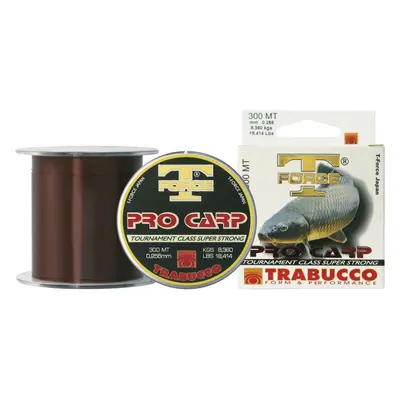 Trabucco Vlasec T-Force Pro-Carp 300m Délka: 300m, Nosnost: 13,85kg, Průměr: 0,32mm