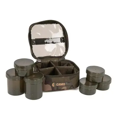 Fox Pouzdro Camolite 6 Pot Hookbait Case