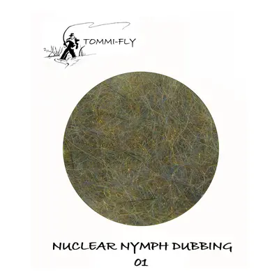 Tommi-Fly Dubbing Nuclear Nymph Grey