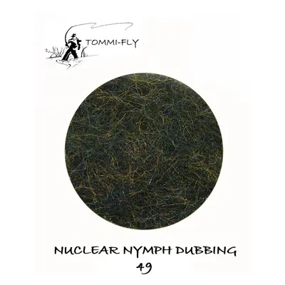 Tommi-Fly Dubbing Nuclear Nymph Dubbing Orange Black