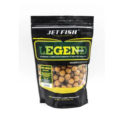 Jet Fish Boilie Legend Range Žlutý Impuls Ořech Javor Hmotnost: 1kg, Průměr: 20mm